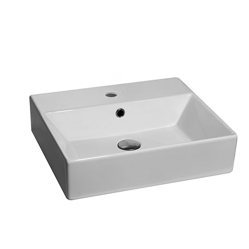 LAVABO D'APPOGGIO MOD. LA64 CM 50 X 42
