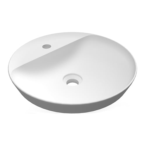 LAVABO AD INCASSO TONDO MONOFORO VARIANT 42 X 42 CM