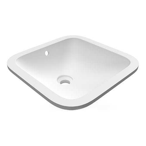 LAVABO SOTTOPIANO QUADRATO VARIANT 41X41 CM