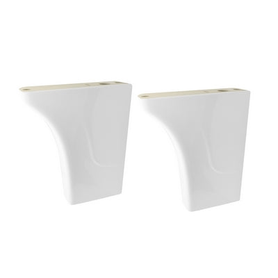 COPPIA PIEDINI PER PILOZZI IN CERAMICA