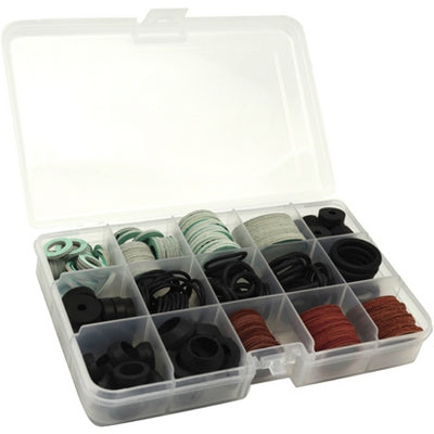 SCATOLA ASSORTITA 222 PZ GUARNIZIONI IN 15 MINI-BOX