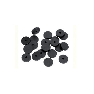 GUARNIZIONE PER RUBINETTO SEMIFORATA IN GOMMA NERA