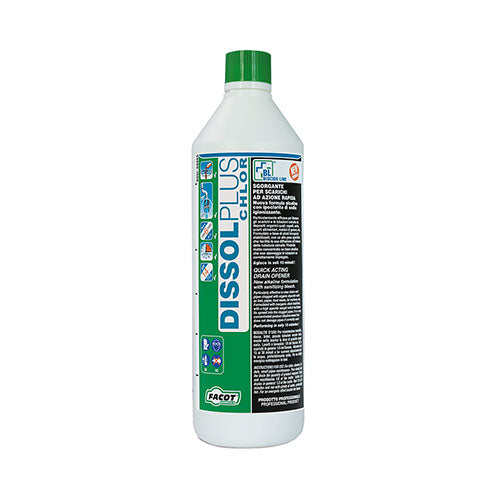 DISGORGANTE DISSOL PLUS + CHLOR FLACONE