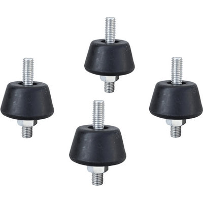 4 PZ PIEDINI ANTIVIBRANTI