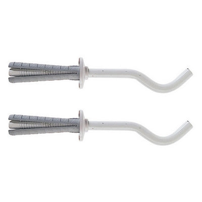 2 PZ MENSOLE PER RADIATORI IN ALLUM. TF 8 FISCHER