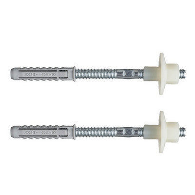 2 PZ ELEMENTI DI FISSAGGIO FISCHER PER LAVABI SEMI-INCASSO WD
