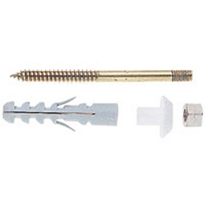 4 PZ VITI DI FISSAGGIO IN OTTONE PER VASI E BIDET