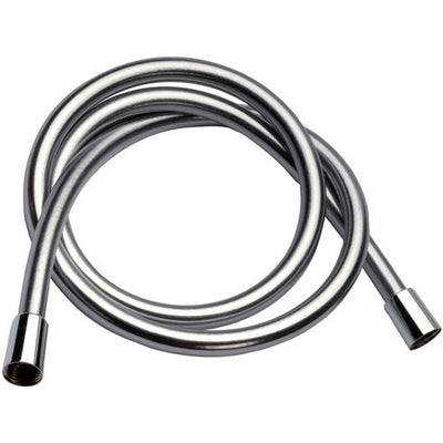 FLESSIBILE DOCCIA RETINATO METALLIZZATO IN PVC  CM120