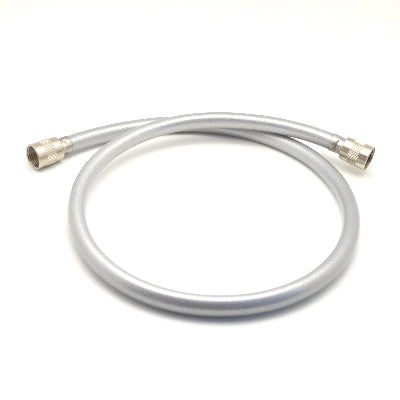 FLESSIBILE DOCCIA ARGENTO METALLIZZATO FC 1/2 X FC 1/2