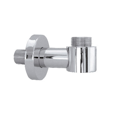 PRESA ACQUA INCASSO TONDA IN OTTONE CROMATO