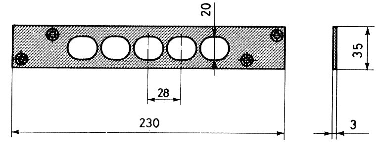 CISA ART.06220.00.0 CONTROPIASTRA X SERR.MM28