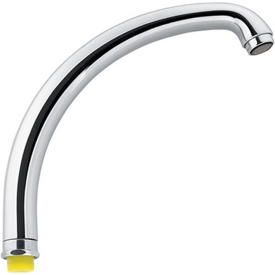 CANNA PER LAVELLO SIMILFUSA LUNGA 20 CM CROMO