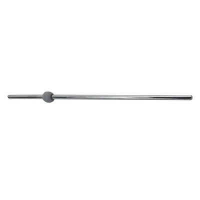 ASTA ORIZZONTALE ACCIAO INOX CON SFERA DM 12