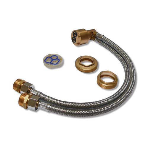 KIT INSTALLAZIONE COLONNE DOCCIA CON GHIERE ED ADATTATORI