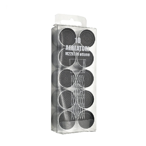 10 PZ AERATORE FEMMINA IN OTTONE PER RUBINETTI 22X1