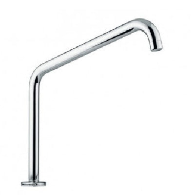 BOCCA DI EROGAZIONE GIREVOLE CON BASETTA DI FISSAGGIO SU PIANO