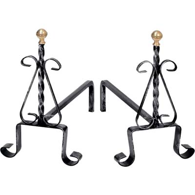 ALARI CAMINO TORTIGLIONE + RICCI