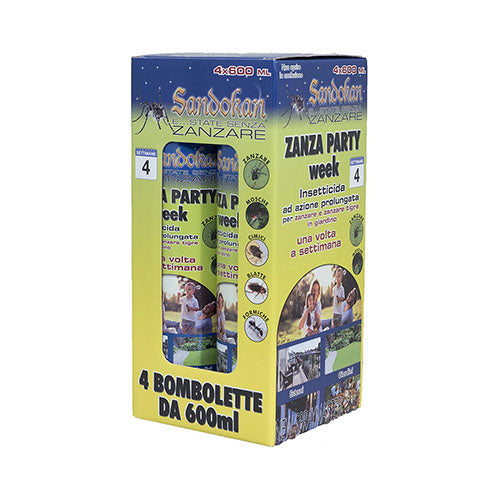 KIT 4 PZ INSETTICIDA ZANZA MONTH PACK