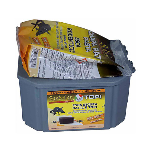 COMBO CONTENITORE ESCA SICURA TOPI E CHAPARAT PASTA 150 G