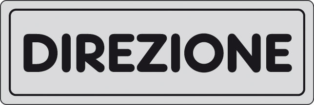 ETIC. ADES. 150X50 DIREZIONE