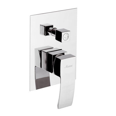 MONOCOMANDO INCASSO DOCCIA CON DEVIATORE LINEA MARTE