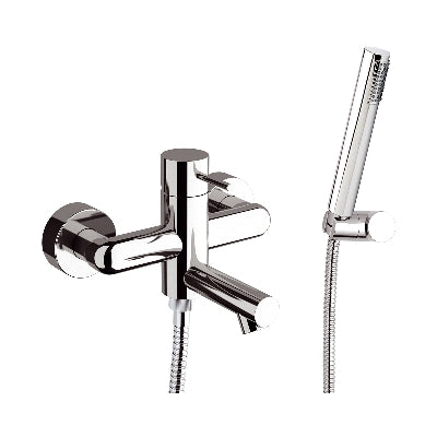 MONOCOMANDO VASCA CON ACCESSORI LINEA ULTRAMINIMAL