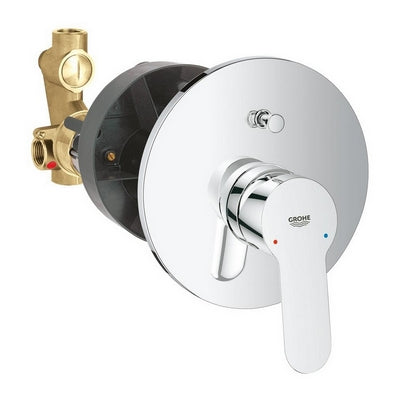 MISCELATORE MONOCOMANDO INCASSO DOCCIA C/DEV. LINEA BAUEDGE