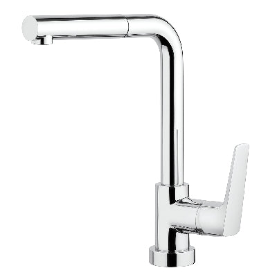 MISCELATORE MONOC. LAVELLO CON DOCCIA ESTRAIBILE SPARTACO