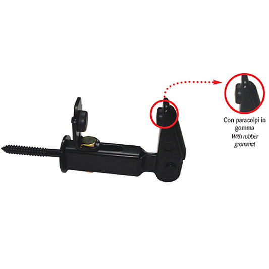 FERMAIMPOSTE ART.1210/P NERO C/VITE 120 MM