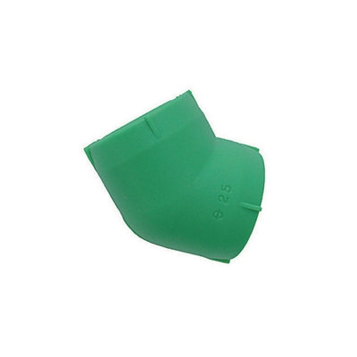 GOMITO LISCIO 45° IN POLIPROPILENE