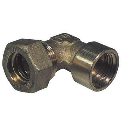 GOMITO A 90° O-RING FEMMINA TIEMME