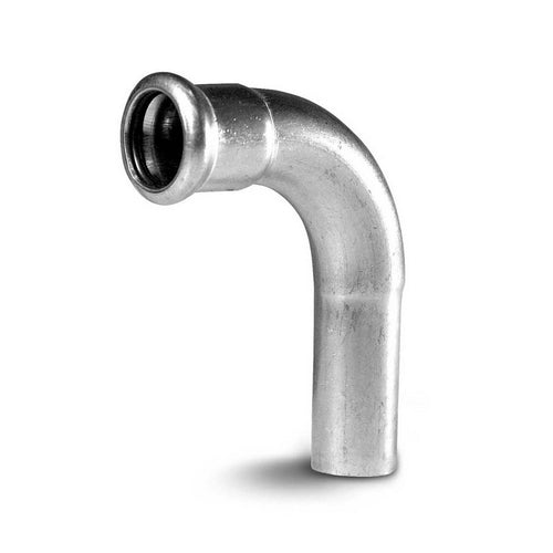 CURVA MF 90° A PRESSARE IN ACCIAIO CARBONIO