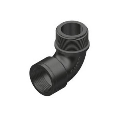 GOMITO FILETTATO A 90° MASCHIO-FEMMINA