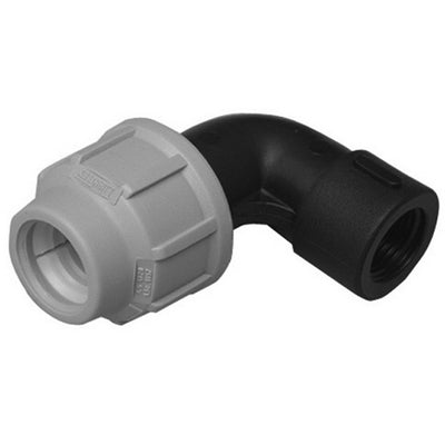 GOMITO A 90° C/DERIVAZIONE FEMMINA DIANFLEX RACCORDO PER POLIETILENE
