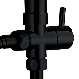 DEVIATORE PER COLONNA DOCCIA LX-4001 NERO