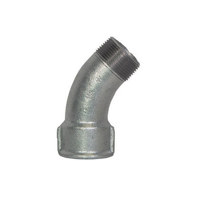 CURVA LUNGA MF 45° ZINCATA