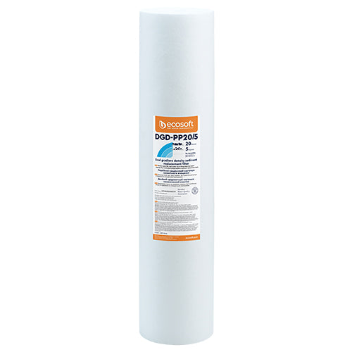 CARTUCCIA FILTRANTE DUAL PP 4,5" ECOSOFT