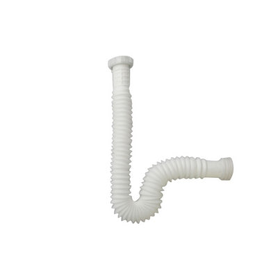 TUBO ESTENSIBILE MONOBLOCCO CON GHIERA BIANCO