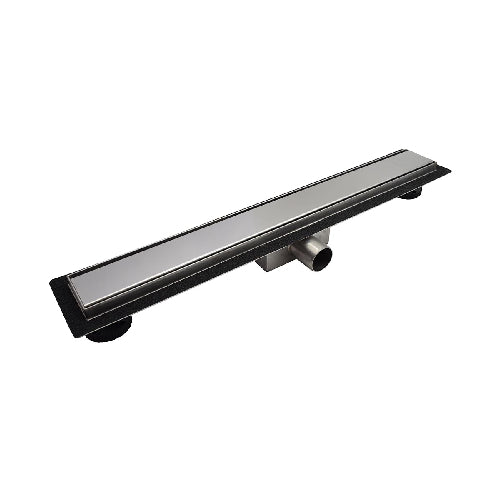 CANALINA DOCCIA INOX CON GRIGLIA FULL INOX LUCIDA