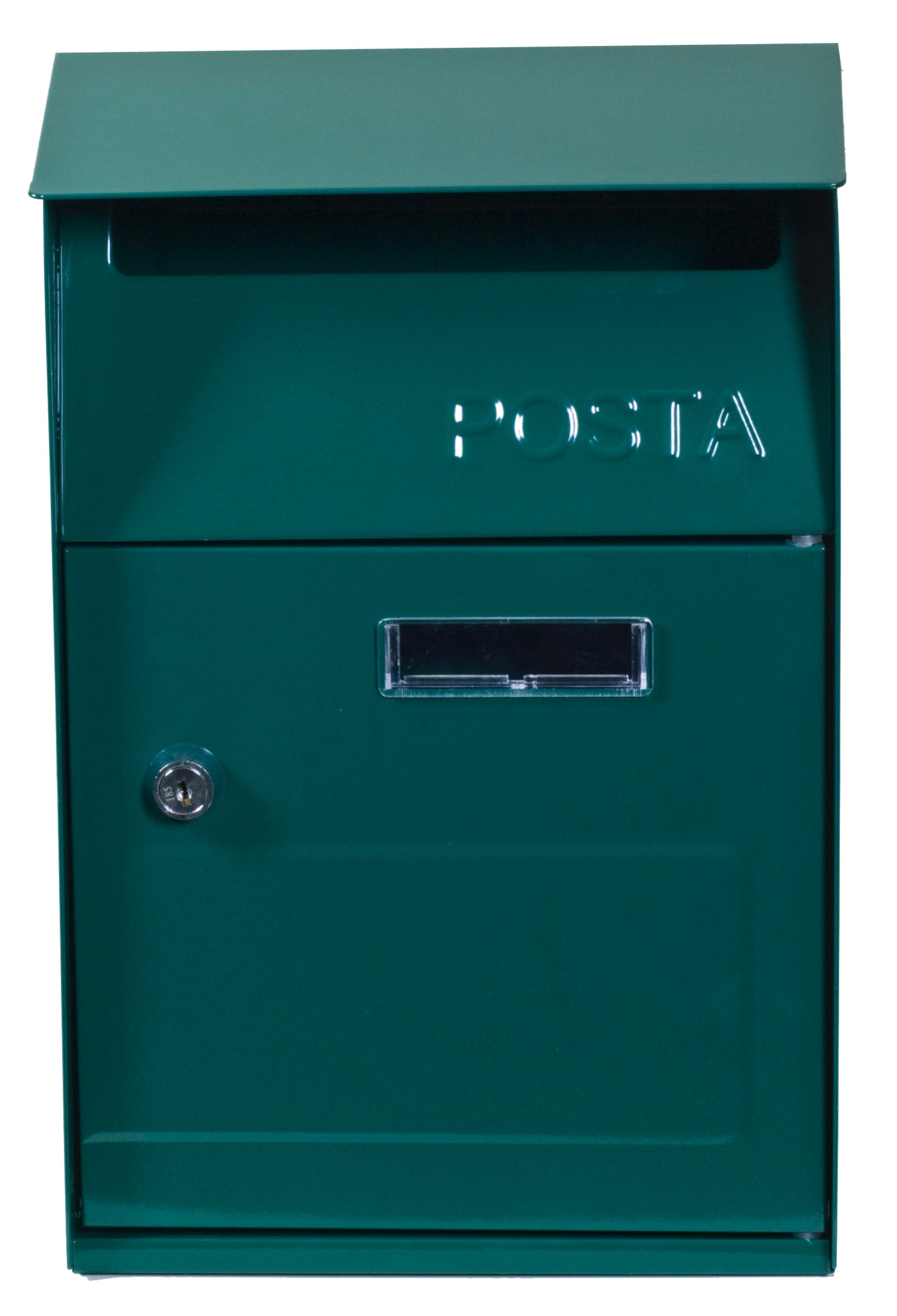 CASSETTA POSTALE IN ACCIAIO X EST. VERDE