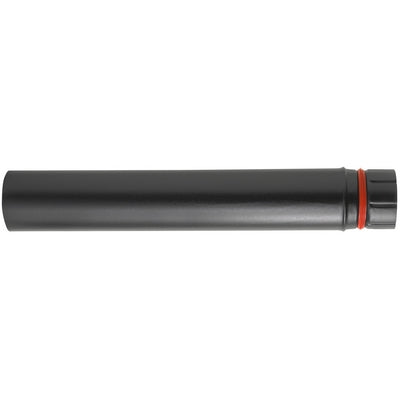 TUBO ECO-PELLET H. 500 MM SMALTATO NERO