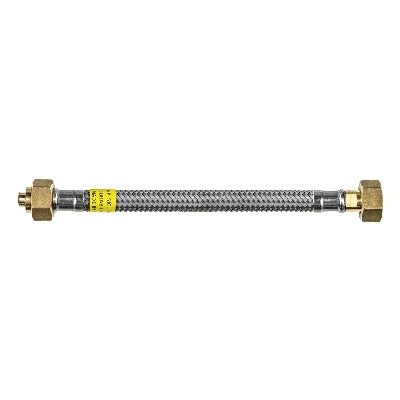 FLESSIBILE PER GAS TRECCIA INOX SICURGAS NG DN8