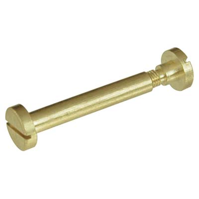VITE GIUNZIONE MOBILI CANNOCCHIALE OTTONE