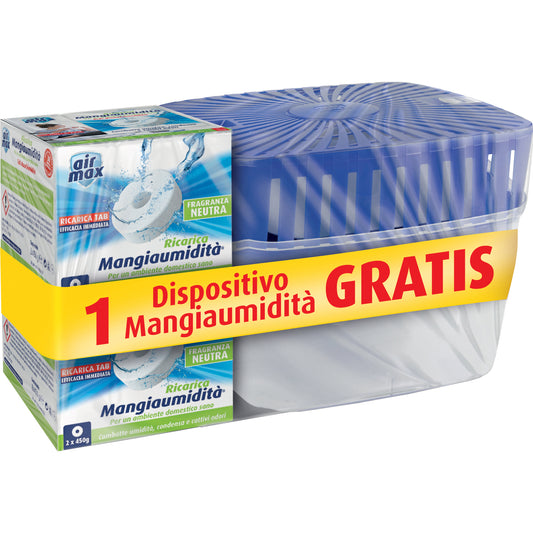 AIRMAX ASSORBIUMIDITA RIC.TAB PZ.4X450+KIT