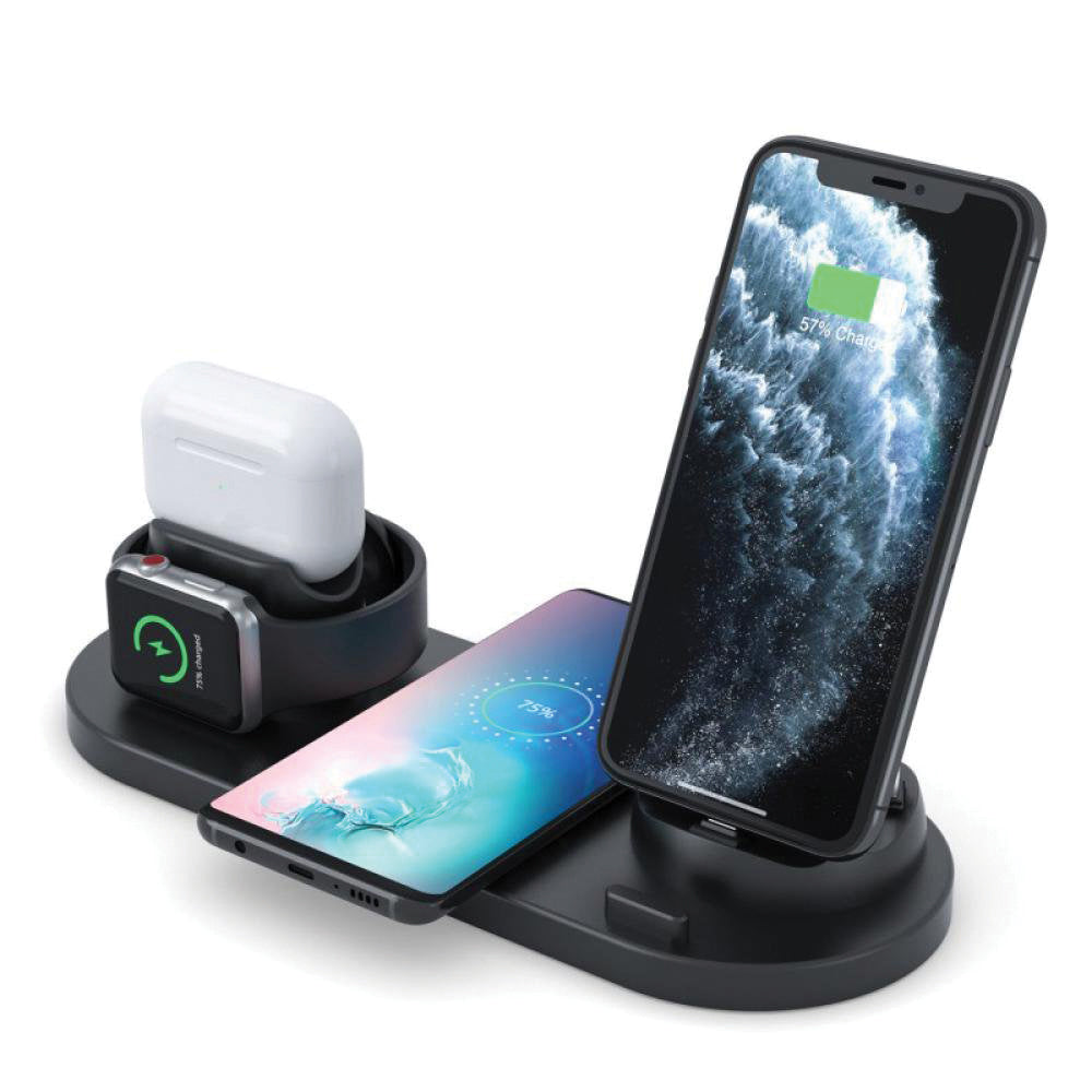 STAZIONE DI RICARICA WIRELESS LIGHTNING TYPE-C