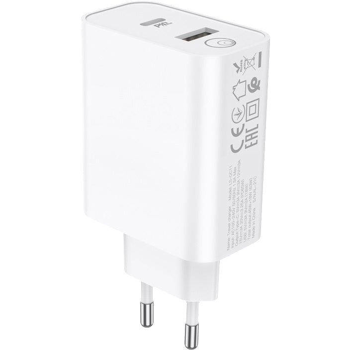 CARICATORE RAPIDO 65W C/DOPPIO INGRESSO