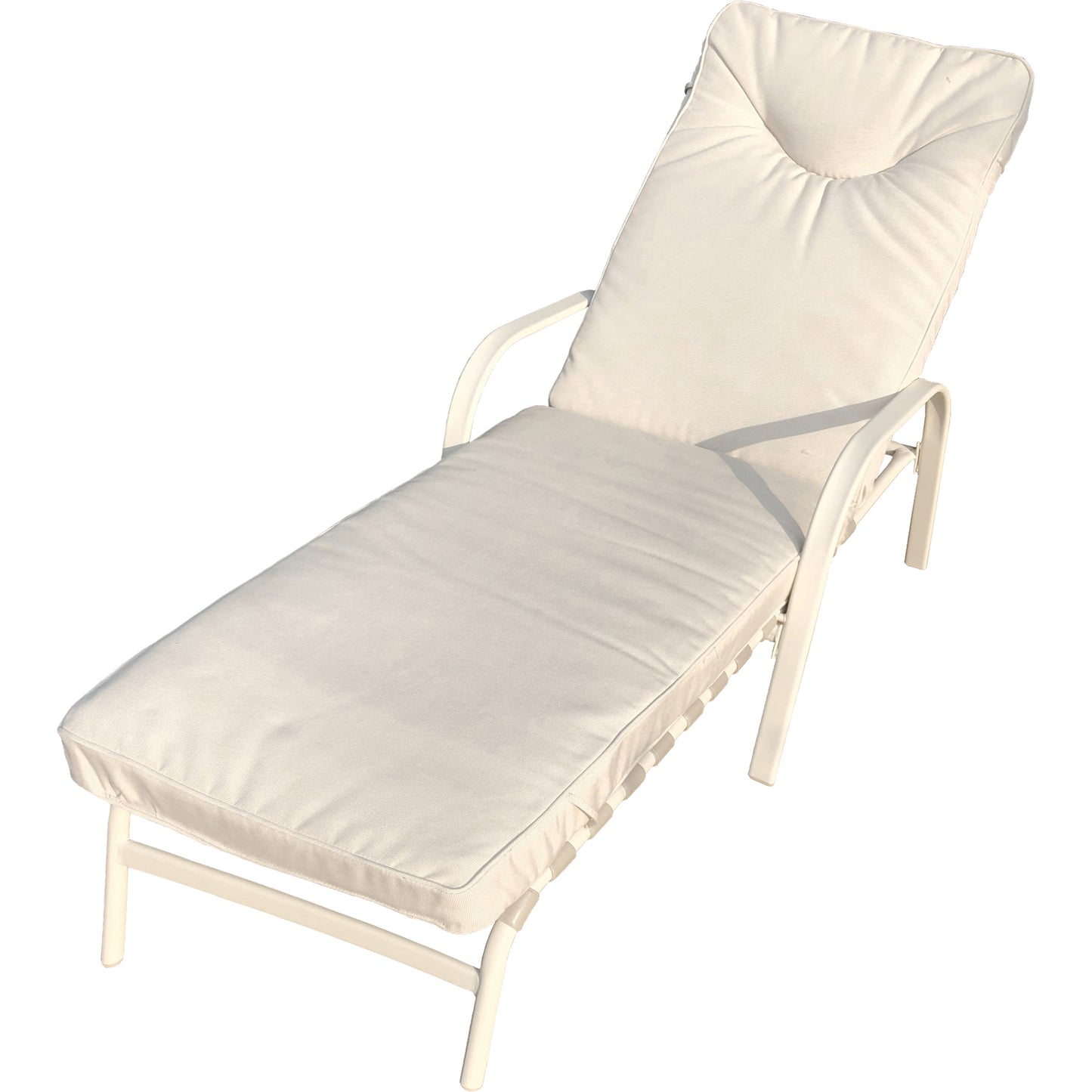 POLTRONA LOUNGER CREMA OPACO 022300 GIOVE