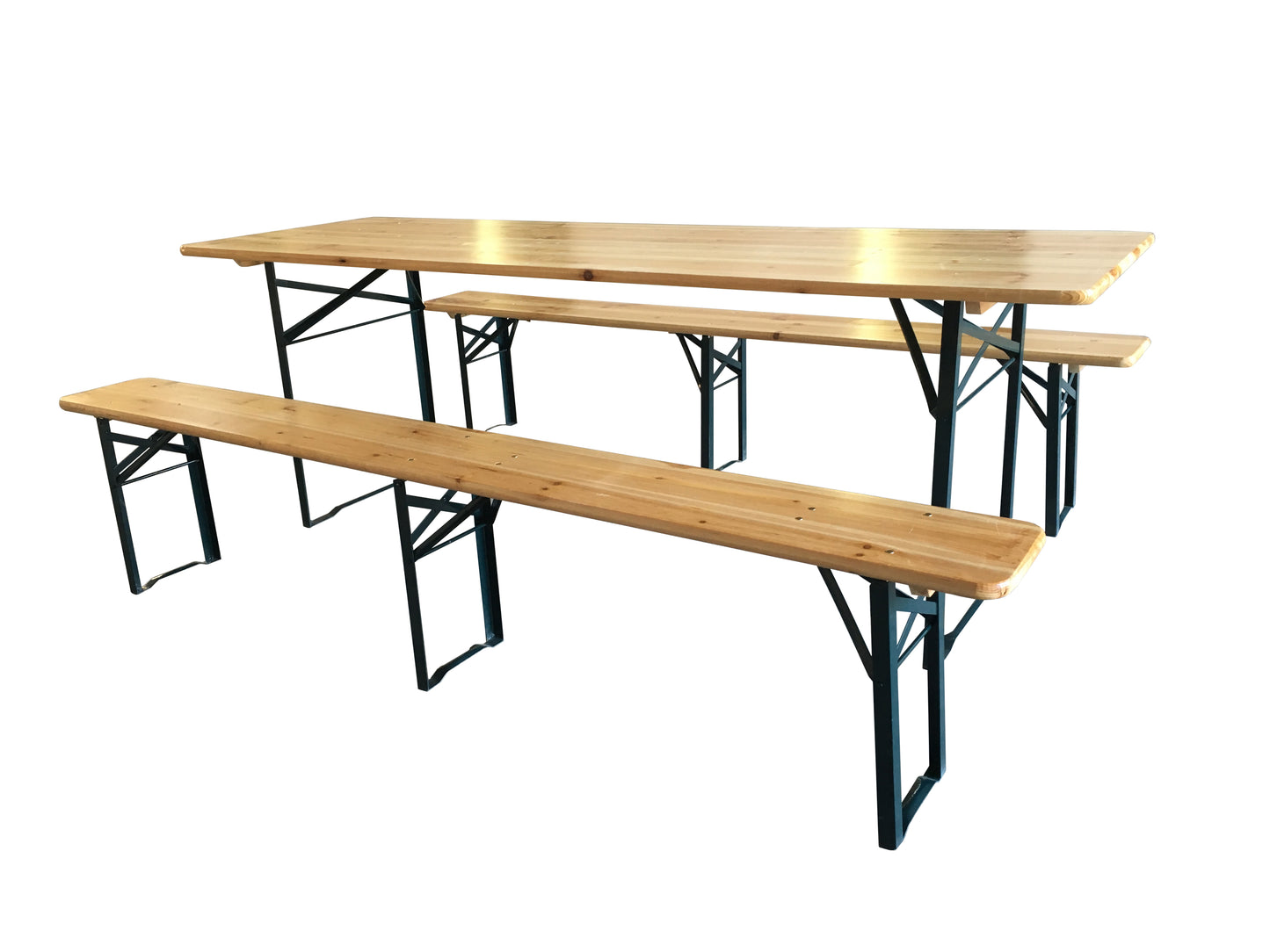 SET BIRRERIA IN LEGNO/METALLO CM.220X70X76H