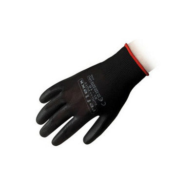 PAIO GUANTI SUPPORTATI IN POLIURETANO PU13 BLACK