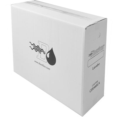 IMBALLO IN CARTONE PER LAVABO CM 65x22 x H. 49